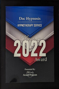 Award for Doc Hypnosis in Phoenix, AZ